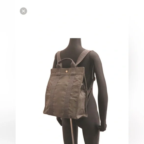 Hermes Herline Tote in Dark Gray - Picture 11 of 11